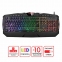 Клавиатура проводная игровая SONNEN Q9M, USB, 104 клавиши + 10 мультимедийных, RGB, черная, 513511 - 4