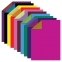 Цветная бумага А4 ДВУХЦВЕТНАЯ МЕЛОВАННАЯ (глянцевая), 10 листов, 20 цветов, папка, 210х297 мм, ОСТРОВ СОКРОВИЩ, 129551 - 1