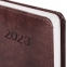 Ежедневник датированный 2023 А5 138x213 мм BRAUBERG "Legend", под кожу, коричневый, 114042 - 4