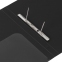 Папка с металлическим скоросшивателем и внутренним карманом BRAUBERG диагональ, черная, до 100 листов, 0,6 мм, 221351 - 5