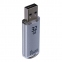 Флеш-диск 32 GB, SMARTBUY V-Cut, USB 2.0, металлический корпус, серебристый, SB32GBVC-S - 1