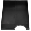 Лоток горизонтальный для бумаг BRAUBERG Standard, 350х253х65 мм, черный, 237947 - 2