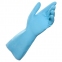 Перчатки латексные MAPA Vital Eco 117, хлопчатобумажное напыление, размер 8 (M), синие - 1
