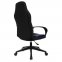 Кресло компьютерное BRABIX "Alpha GM-018", ткань/экокожа, черное/синее, 532638, GM-018_532638 - 2