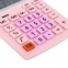 Калькулятор настольный STAFF STF-1808-PK, КОМПАКТНЫЙ (140х105 мм), 8 разрядов, двойное питание, РОЗОВЫЙ, 250468 - 4