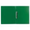 Папка на 2 кольцах BRAUBERG "Office", 25 мм, зеленая, до 170 листов, 0,5 мм, 227497 - 2