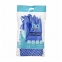 Перчатки латексные КЩС, прочные, хлопковое напыление, размер 8,5-9 L, большой, синие, HQ Profiline, 74735 - 1