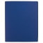 Папка с металлическим пружинным скоросшивателем BRAUBERG, картон/ПВХ, 35 мм, синяя, до 290 листов, 223187 - 1