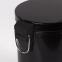 Ведро-контейнер для мусора (урна) с педалью LAIMA "Classic", 5 л, черное, глянцевое, металл, со съемным внутренним ведром, 604943 - 6