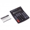 Калькулятор настольный ОФИСМАГ OFM-333 (200x154 мм) 12 разрядов, двойное питание, ЧЕРНЫЙ, 250462 - 7