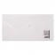 Папка-конверт с кнопкой МАЛОГО ФОРМАТА (250х135 мм), матовая прозрачная, 0,18 мм, BRAUBERG, 227316 - 1