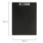 Доска-планшет STAFF с прижимом А4 (315х235 мм), пластик, 1 мм, черная, 229223 - 4