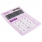 Калькулятор настольный BRAUBERG ULTRA PASTEL-12-PR (192x143 мм), 12 разрядов, двойное питание, СИРЕНЕВЫЙ, 250505 - 5