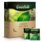 Чай GREENFIELD "Green Melissa" зеленый с мятой и мелиссой, 100 пакетиков в конвертах по 1,5 г, 0879 - 1