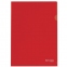 Папка-уголок жесткая, непрозрачная BRAUBERG, красная, 0,15 мм, 224879 - 1