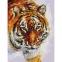 Картина по номерам 40х50 см, ОСТРОВ СОКРОВИЩ "Тигр", на подрамнике, акриловые краски, 3 кисти, 662473 - 1