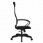 Кресло офисное МЕТТА "SU-B-8" пластик, ткань-сетка, сиденье мягкое, черное - 2