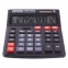 Калькулятор настольный ОФИСМАГ OFM-444 (199x153 мм), 12 разрядов, двойное питание, ЧЕРНЫЙ, 250459 - 1