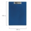 Доска-планшет STAFF с прижимом А4 (315х235 мм), пластик, 1 мм, синяя, 229222 - 4