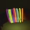 Светящиеся (неоновые) палочки-браслеты ЮНЛАНДИЯ, набор 10 штук в тубе, ассорти, 662595 - 2