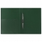 Папка с металлическим скоросшивателем и внутренним карманом BRAUBERG "Диагональ", темно-зеленая, до 100 листов, 0,6 мм, 221354 - 2