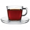 Набор чайный, на 6 персон (6 чашек объемом 210 мл, 6 блюдец), стекло, "Baltic", PASABAHCE, 95307 - 1
