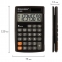 Калькулятор карманный BRAUBERG PK-865-BK (120x75 мм), 8 разрядов, двойное питание, ЧЕРНЫЙ, 250524 - 9