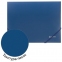Папка на резинках BRAUBERG, стандарт, синяя, до 300 листов, 0,5 мм, 221623 - 6
