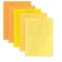 Цветной фетр для творчества, А4, ОСТРОВ СОКРОВИЩ, 5 листов, 5 цветов, толщина 2 мм, оттенки желтого, 660639 - 1