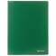 Папка на 2 кольцах BRAUBERG "Office", 25 мм, зеленая, до 170 листов, 0,5 мм, 227497 - 1