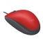 Мышь проводная LOGITECH M110,USB, 2 кнопки+1 колесо-кнопка, оптическая, красная, 910-005489 - 3