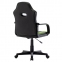 Кресло компьютерное BRABIX "Stripe GM-202", экокожа, черное/зеленое, 532511 - 2