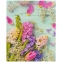 Пакет подарочный 26,5x12,7x33 см ЗОЛОТАЯ СКАЗКА "Spring Flowers", глиттер, розовый с голубым, 608247 - 1