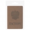 Обложка для паспорта STAFF, мягкий полиуретан, "ГЕРБ", светло-коричневая, 237609 - 5