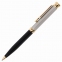 Ручка подарочная шариковая GALANT "Antic", корпус черный с серебристым, золотистые детали, пишущий узел 0,7 мм, синяя, 140388 - 3