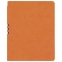 Тетрадь А5 (175x215 мм), BRAUBERG "NEBRASKA", 120 л., гибкая, под кожу, ручка, клетка, оранжевый, 110956 - 2