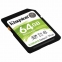 Карта памяти SDXC 64 GB KINGSTON Canvas Select Plus UHS-I U1, 100 Мб/сек (class 10), SDS2/64 GB, SDS2/64GB - 1