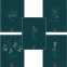 Тетрадь А5, 60 л., HATBER, скоба, клетка, картон с тиснением, "Женские секреты", (5 видов), 60Т5тВ1 - 1