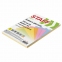 Бумага цветная STAFF "Profit", А4, 80 г/м2, 100 л. (5 цв. х 20 л.), пастель, для офиса и дома, 110889 - 1