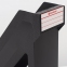 Лоток вертикальный для бумаг BRAUBERG "Basic", 265х100х285 мм, черный, 237009 - 3