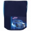 Мешок для обуви ЮНЛАНДИЯ, карман на молнии, 33х42 см, "Blue Car", 270407 - 1