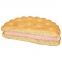Печенье-сэндвич ЯШКИНО затяжное, с начинкой из клубничного крема, 3,4 кг, картонная коробка, МП421 - 2