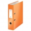 Папка-регистратор LEITZ, механизм 180°, покрытие пластик, 80 мм, оранжевая, 10101245 - 6