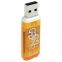 Флеш-диск 32 GB, SMARTBUY Glossy, USB 2.0, оранжевый, SB32GBGS-Or - 1