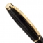 Ручка подарочная шариковая GALANT "ABRIS", корпус черный, золотистые детали, узел 0,7 мм, синяя, 143500 - 5