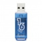 Флеш-диск 16 GB, SMARTBUY Glossy, USB 2.0, синий, SB16GBGS-B - 1