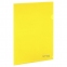 Папка-уголок жесткая А4, желтая, 0,15 мм, BRAUBERG EXTRA, 271705 - 1