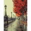 Картина по номерам 40х50 см, ОСТРОВ СОКРОВИЩ "Дождливый день", на подрамнике, акриловые краски, 3 кисти, 662480 - 1