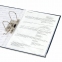 Папка-регистратор BRAUBERG с покрытием из ПВХ, 80 мм, с уголком, синяя (удвоенный срок службы), 227191 - 4