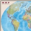 Карта настенная "Мир. Политическая карта", М-1:20 млн., размер 156х101 см, ламинированная, 634, 295 - 2